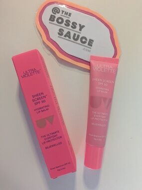 🌸 Ultra Violette Sheen Screen Hydrating Lip Balm SPF 50 NWT